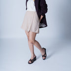 Axis Strapped Burgundy Wedge