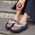 Canvas Bloom Thong Platform