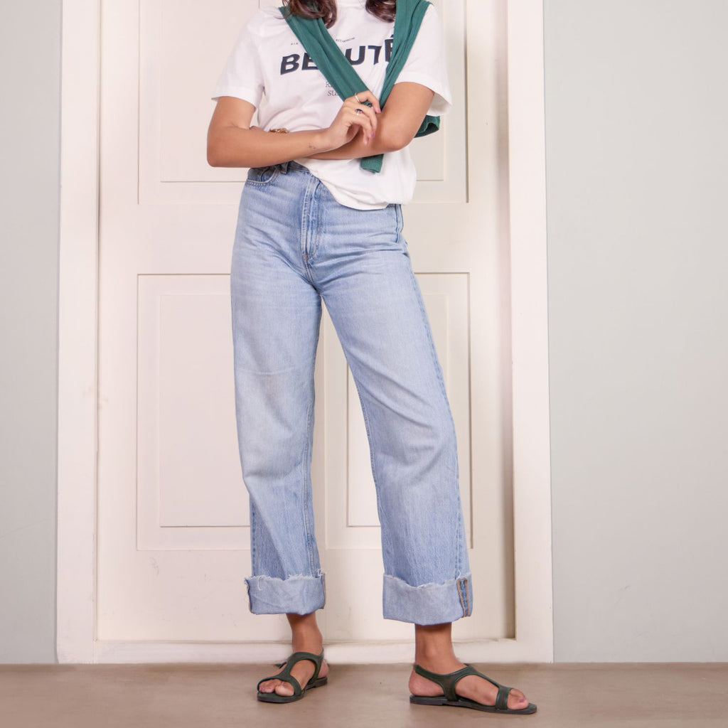 Velo Slingback Olive Flats