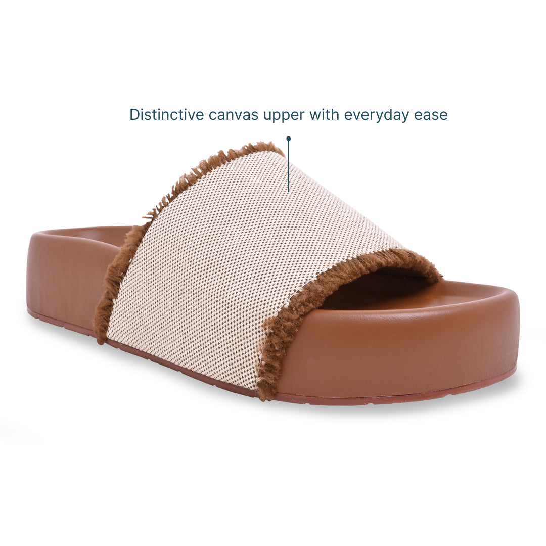 Tan Canvas Slider