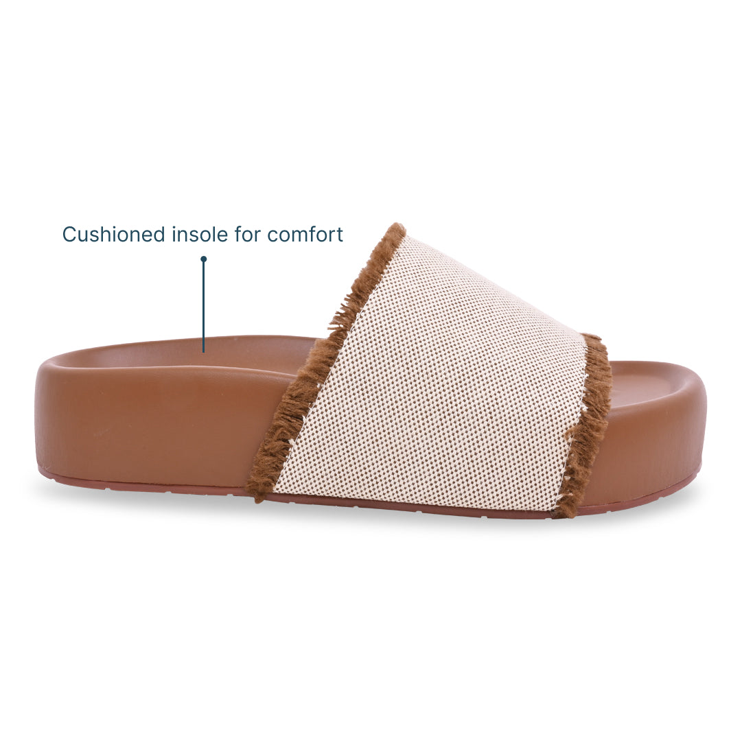 Tan Canvas Slider