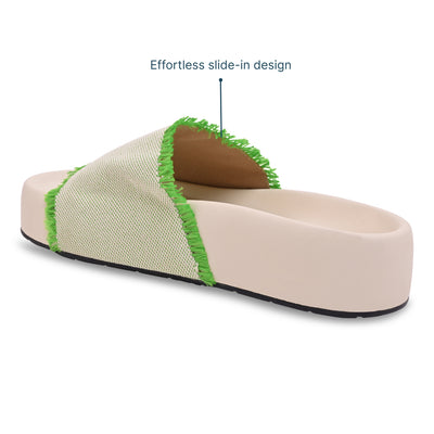 Leafy Green Canvas Slider