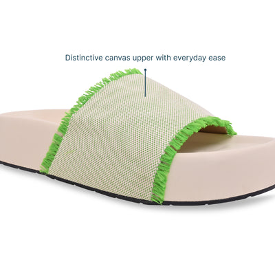 Leafy Green Canvas Slider