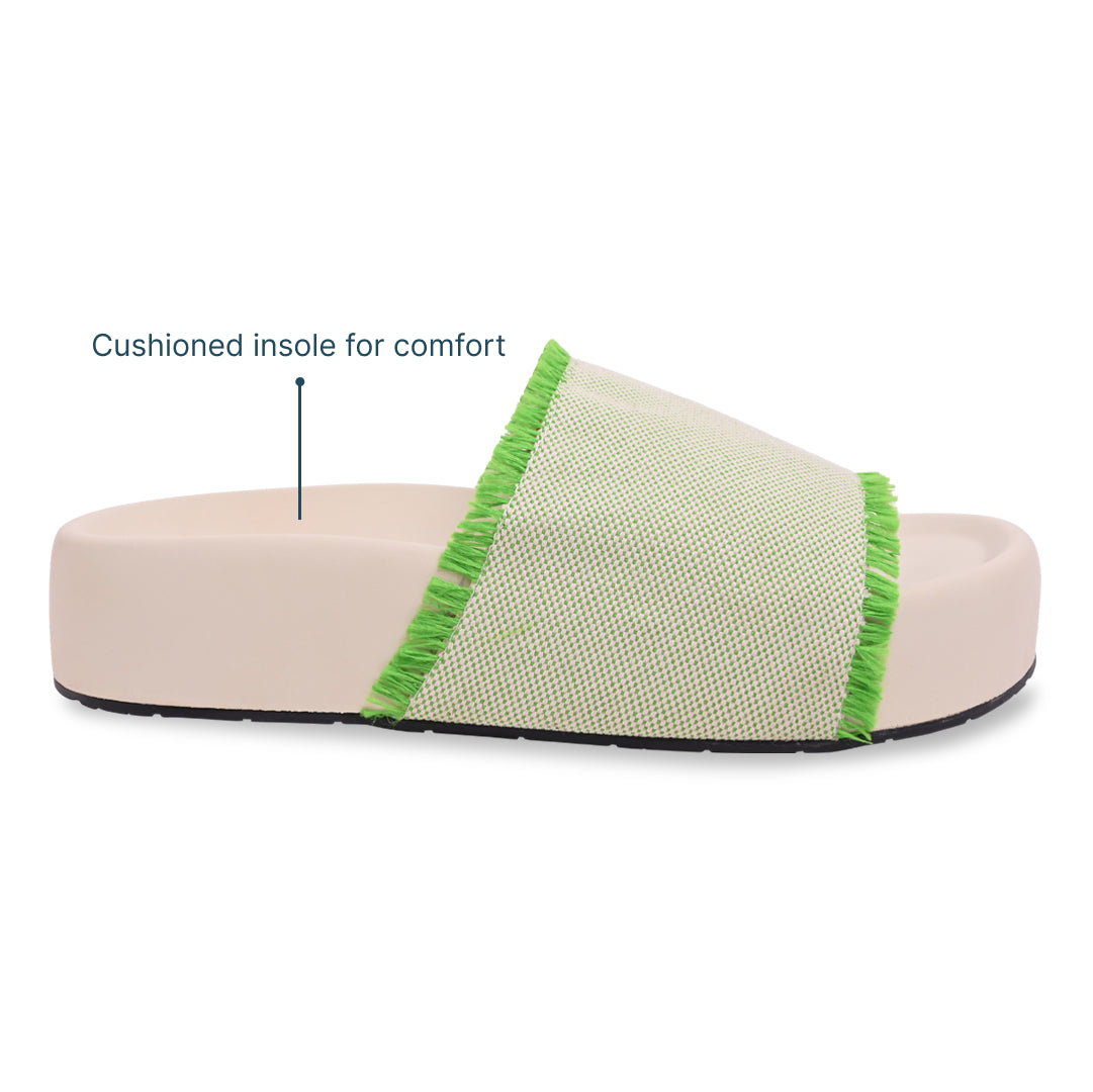 Leafy Green Canvas Slider