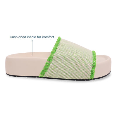 Leafy Green Canvas Slider