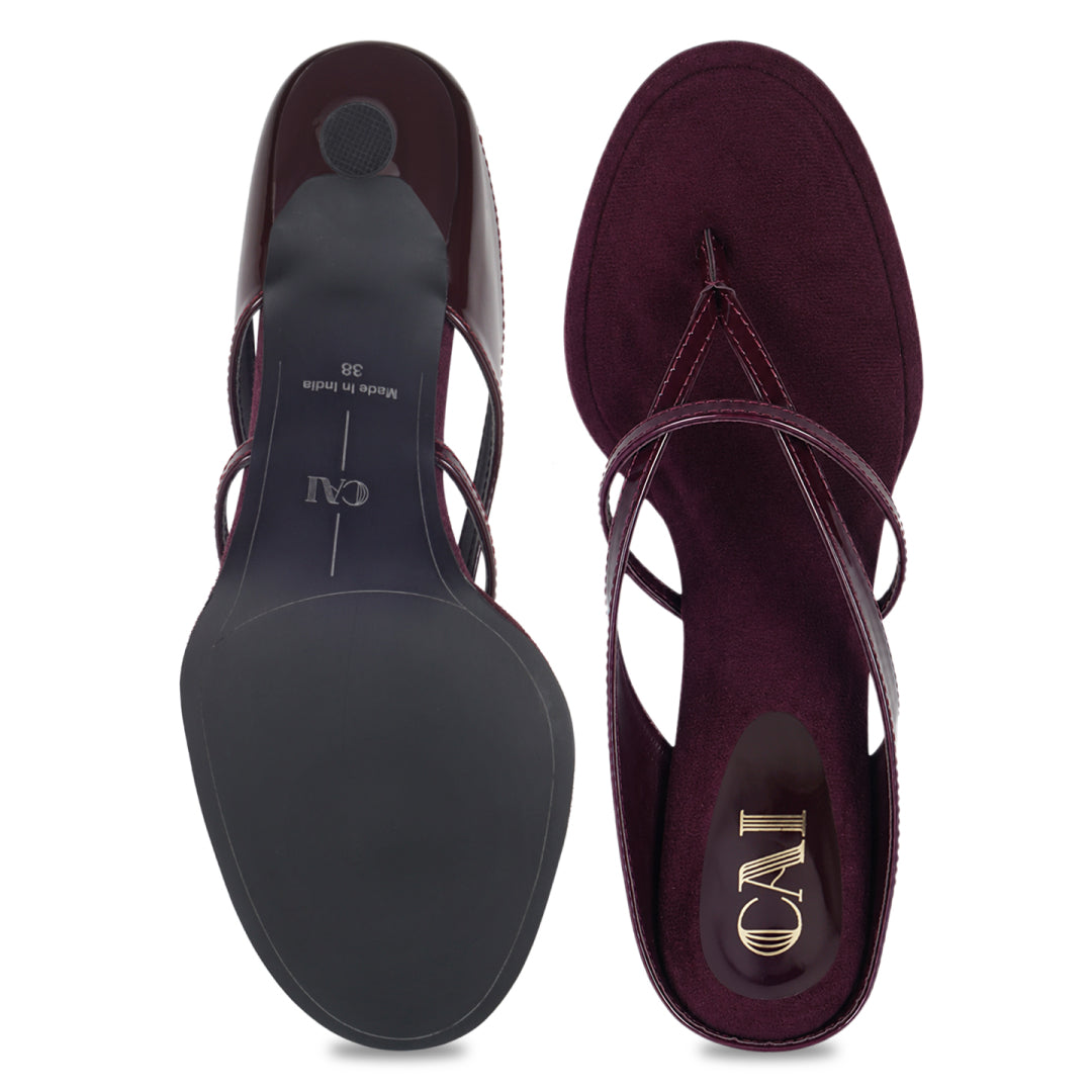 A-lister Maroon Heels