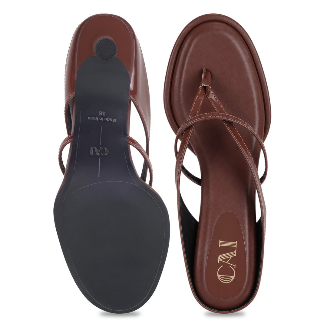 A-lister Chocolate Heels