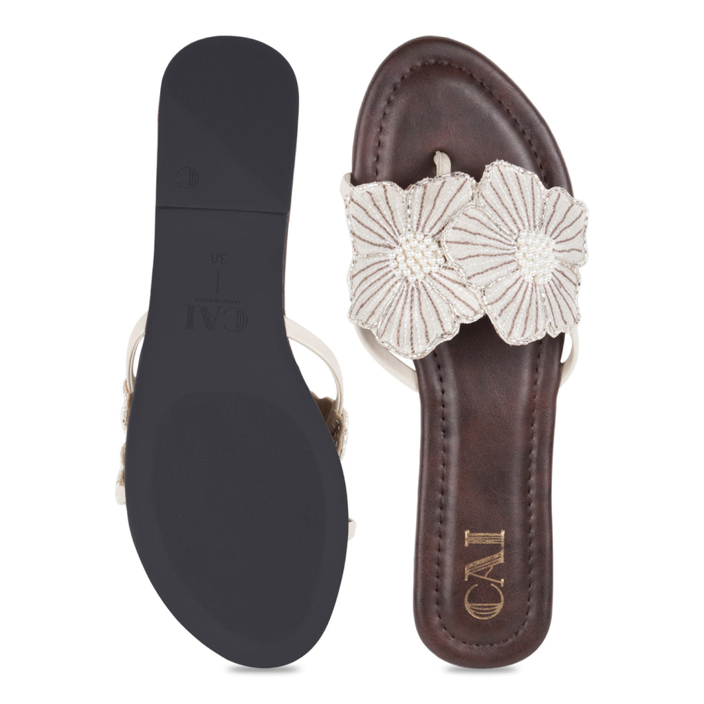 Bloom Burgundy Flats