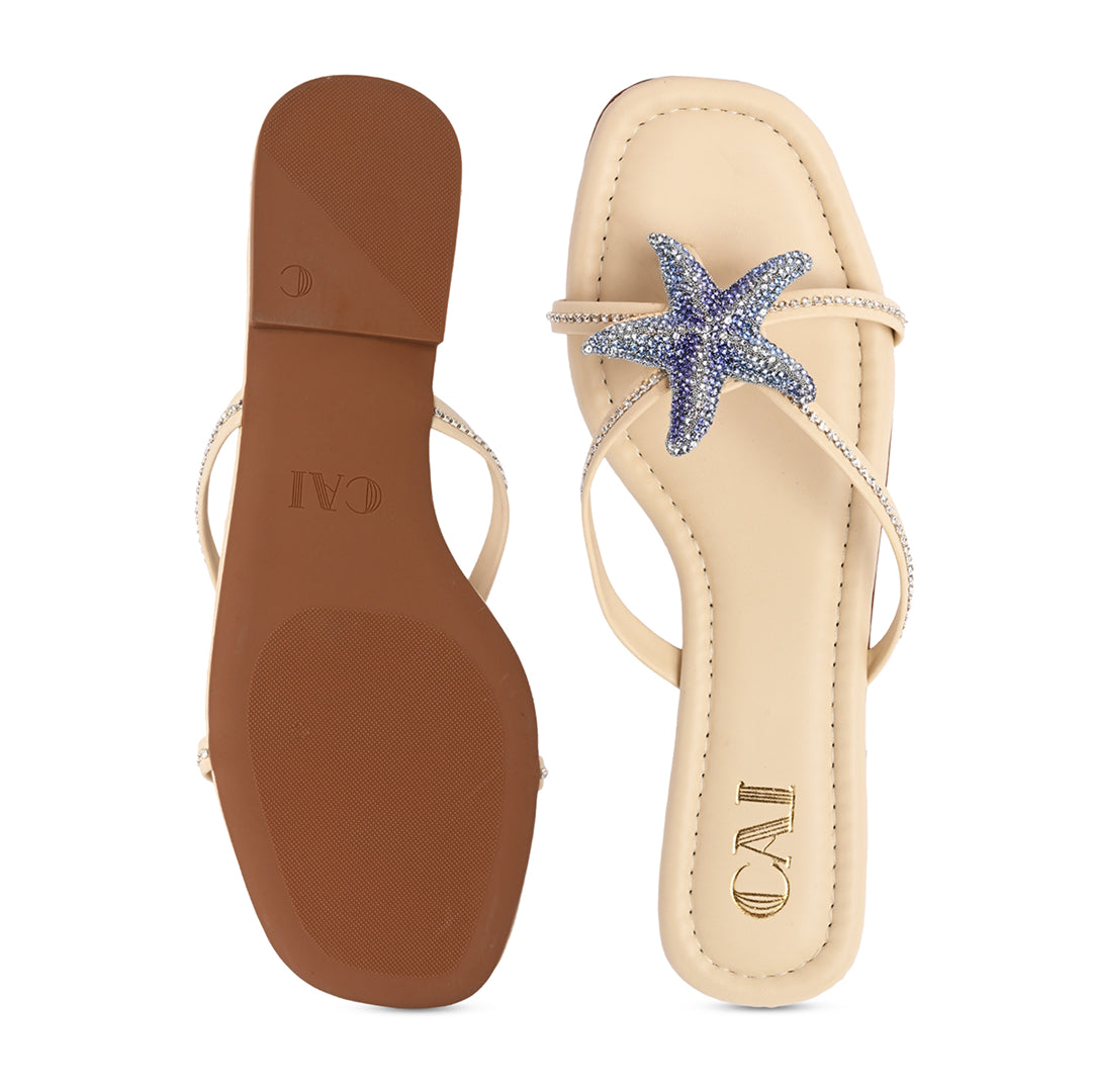 Blue Starfish Strings Flat