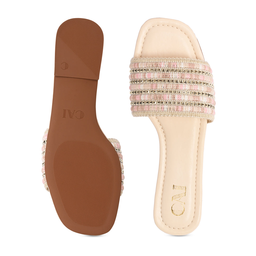 Blush Glow Beige Flat