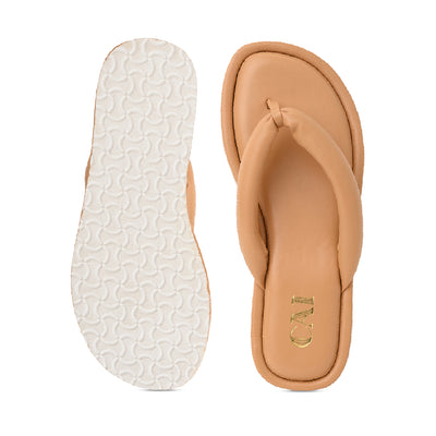 Bouncy Beige Flat