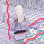 Illusion Mesh Heel