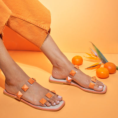Candy Crush Orange Flats