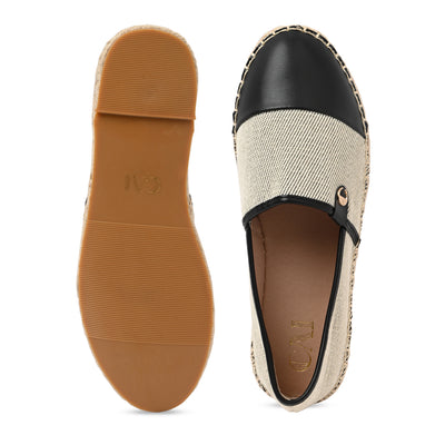Canvas Black Espadrille