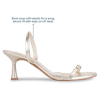 The Essence Gold Heels