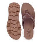 AllDay Glide Tan Slides