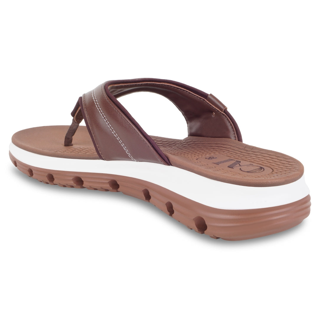 AllDay Glide Tan Slides