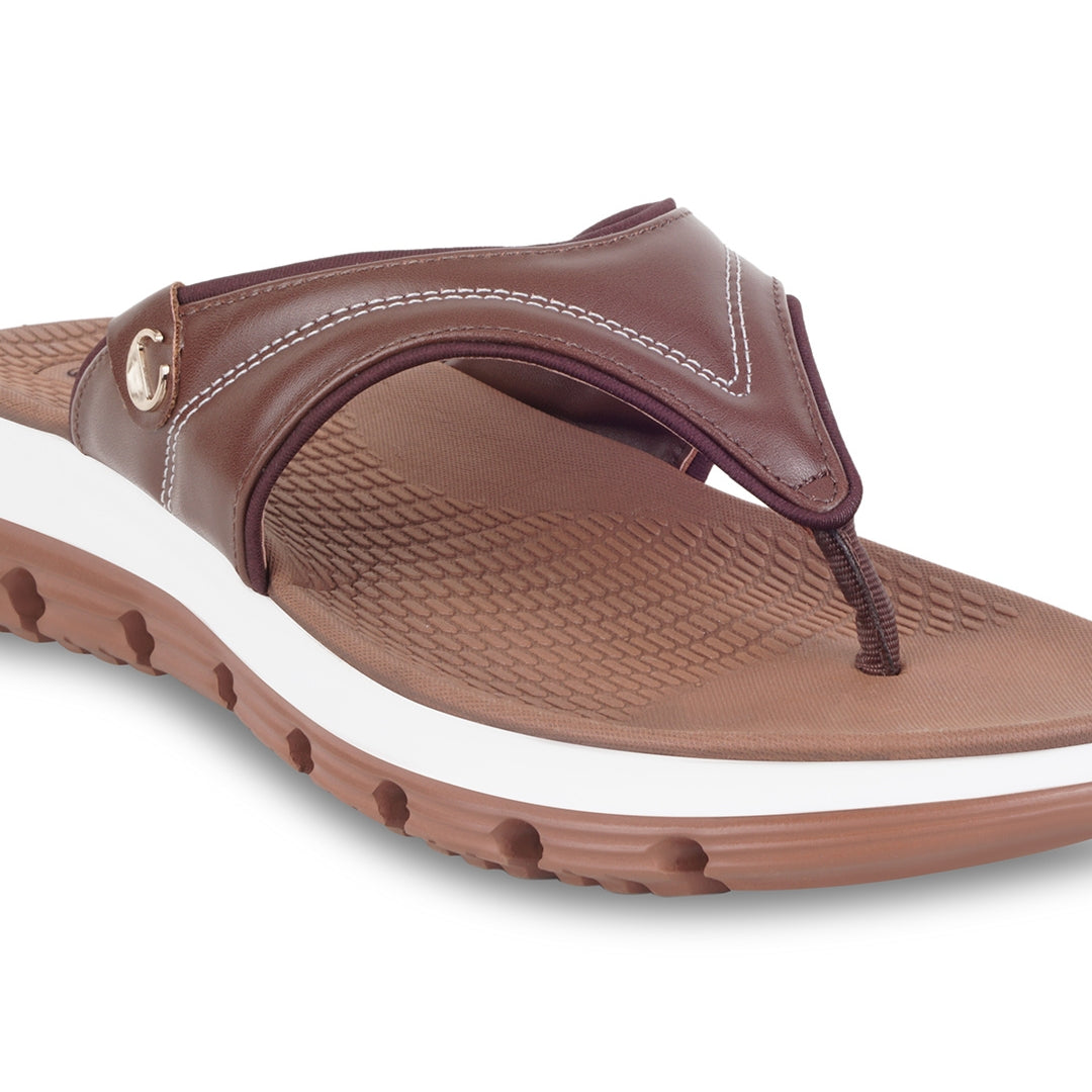AllDay Glide Tan Slides