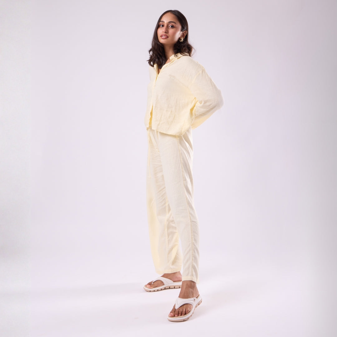 AllDay Glide Beige Slides