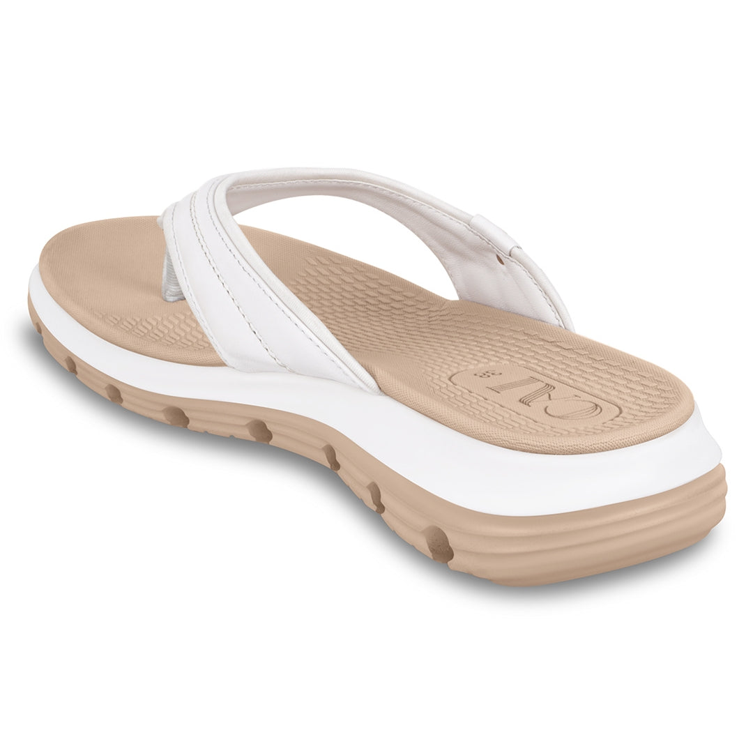 AllDay Glide Beige Slides