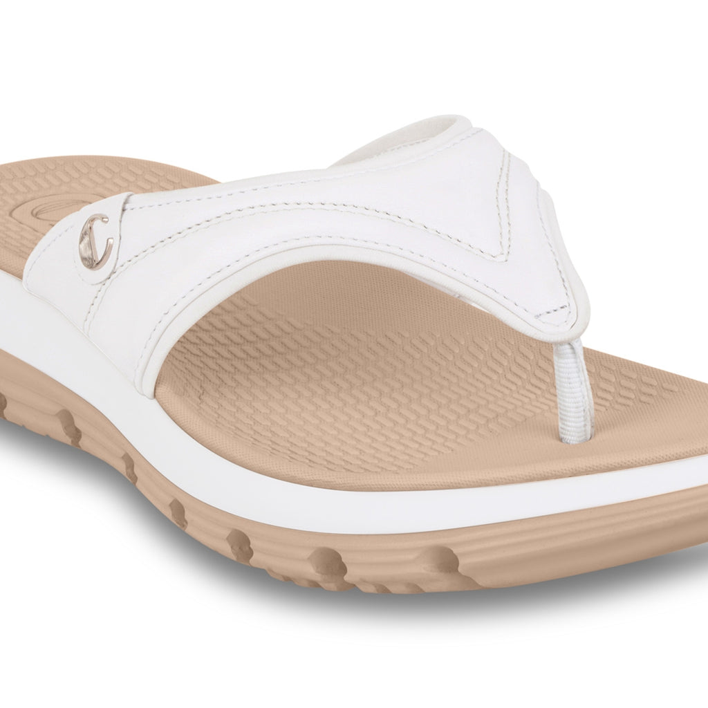AllDay Glide Beige Slides