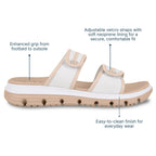 EaseGlide Beige Slides