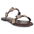 Triora Burgundy Flats