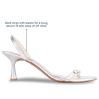 The Essence Silver Heels