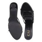 The Bare Black Heels