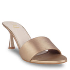 The Silken Antique Bronze Heels