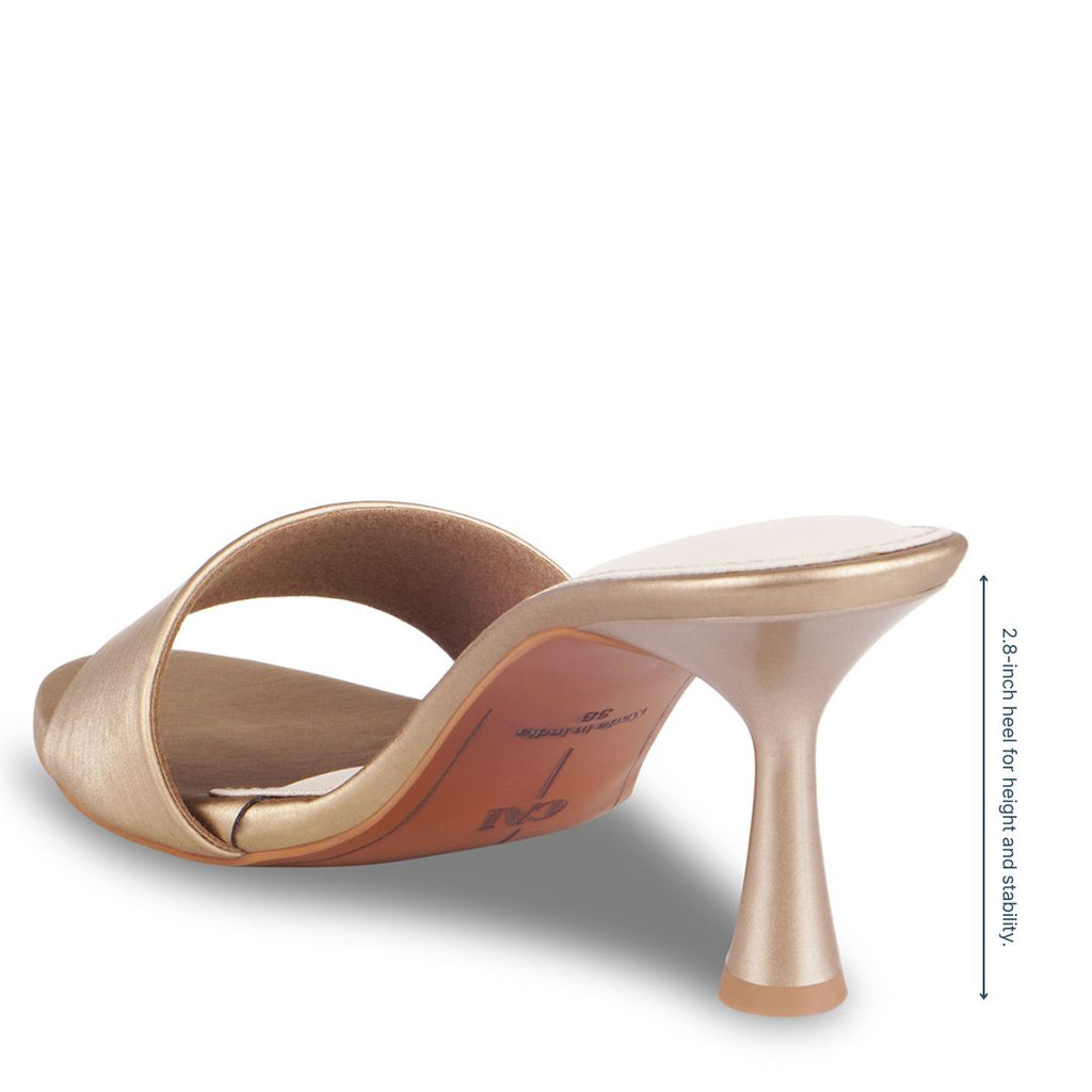 The Silken Antique Bronze Heels