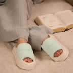 Spongy Teal Mist Slip On