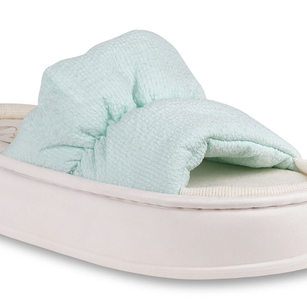Spongy Teal Mist Slip On