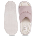 Spongy Dusty Pink Slip On