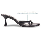 The Bare Black Heels