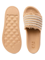Diamond Laced Canvas Platform