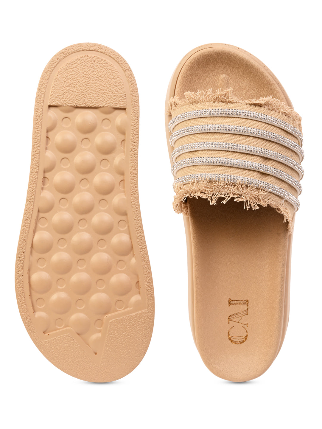 Diamond Laced Canvas Platform