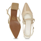 Dual Nude Mary Jane Heels
