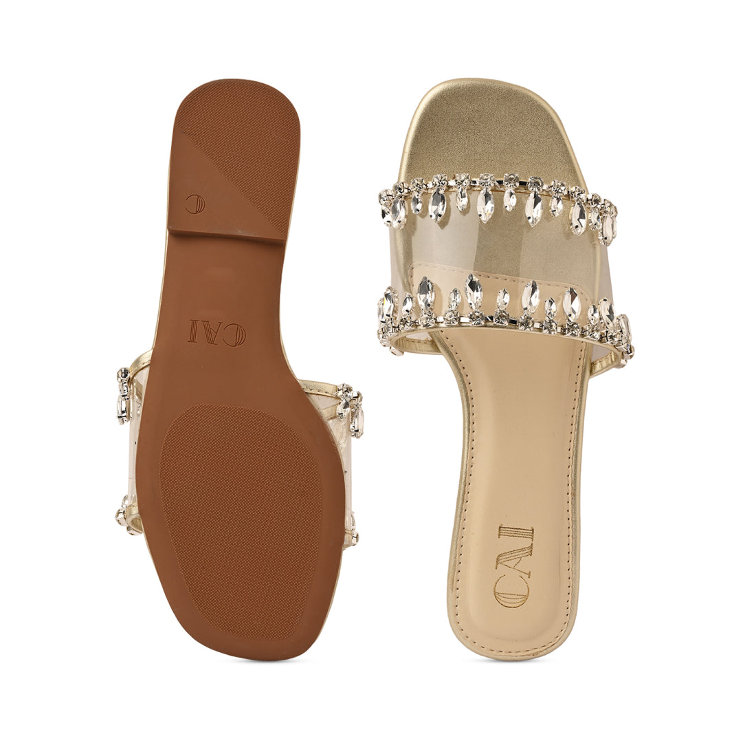 Embellished Cascade Flats