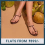 Noor Burgundy Flats