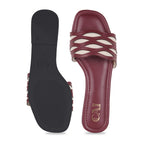 FlowLine Maroon Flats