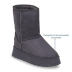 Suede Grey Boots