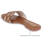 FlowLine Tan Flats
