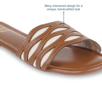 FlowLine Tan Flats