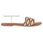 FlowLine Tan Flats