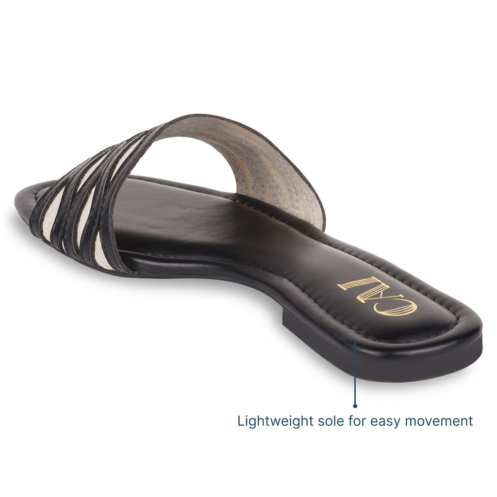 FlowLine Black Flats