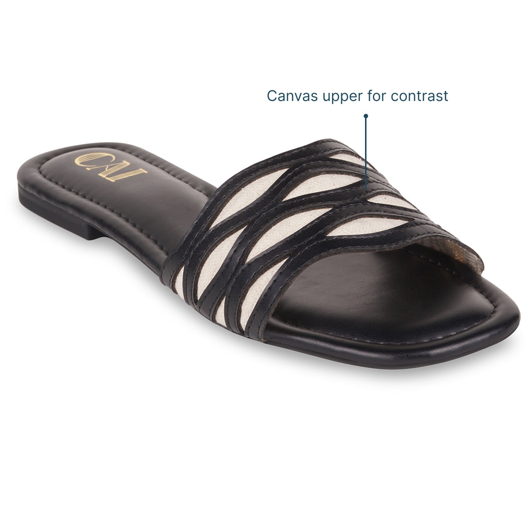 FlowLine Black Flats