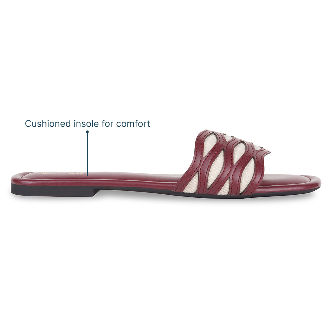FlowLine Maroon Flats