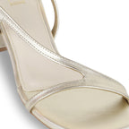 Serene Gold Heels