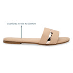 Peach and gold basic Flats